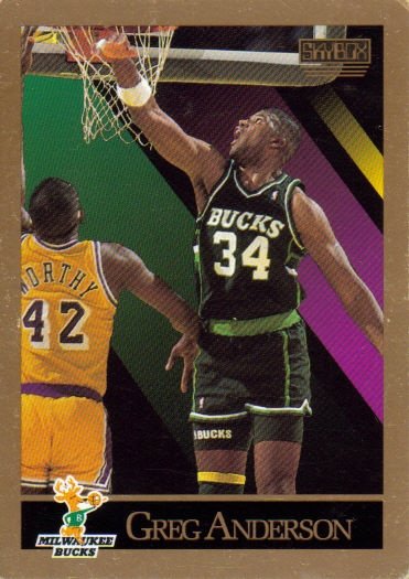 Anderson, Greg, Milwaukee Bucks