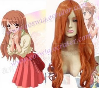 Haruhi Suzumiya Asahina Cosplay wavy wig