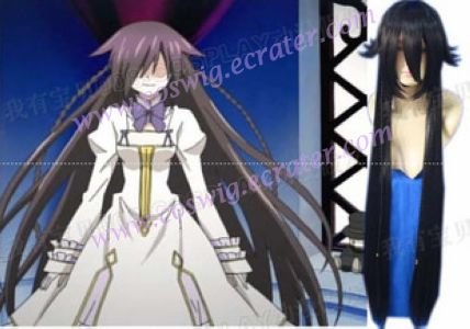 Pandora Hearts B-rabbito Alice black Cosplay Wig
