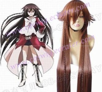 NEW COSPLAY wig Pandora Heart Alice (brown)