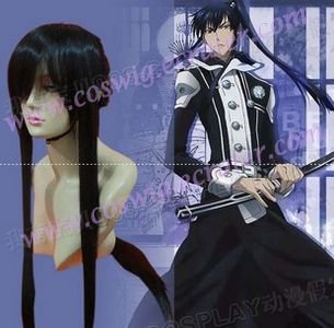 D.Gray Man Kanda Yuu Cosplay Wig