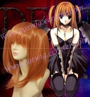 DEATH NOTE Misa Amane cosplay wig with hairpin