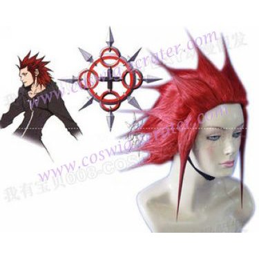 Kingdom Hearts Cosplay Wig Axel Red Wig