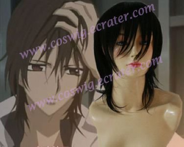 Vampire Knight Kaname Kuran Black Cosplay Wig