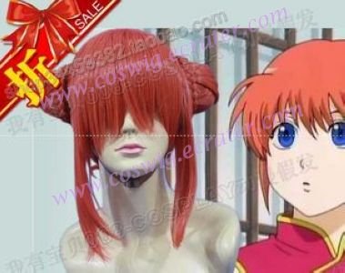 gintama Kagura cosplay wig