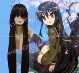 Shakugan No Shana Cosplay black Wig