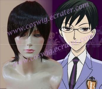 Ouran high school Kyoya Ootori cosplay wig