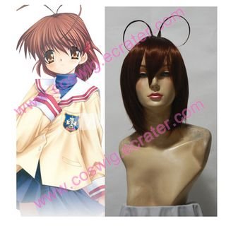 Clannad Furukawa Nagisa 45cm Cosplay Wig