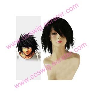Death Note Lawliet Ryuuzaki Cosplay Wig