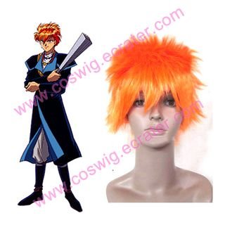 Black Fushigi Y?gi Tasuki Halloween Cosplay wig
