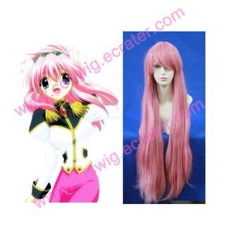 Galaxy Angel pink Halloween Cosplay wig