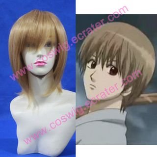 Gintama Okita Sougo Halloween Cosplay wig