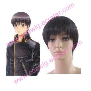 Gintama Shinsengumi Halloween Halloween Cosplay wig