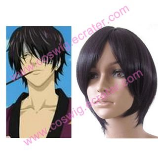 Gintama Takasugi Shinsuke Halloween Cosplay wig
