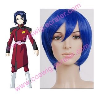 Gundam Seed Athrun Zala Halloween Cosplay wig