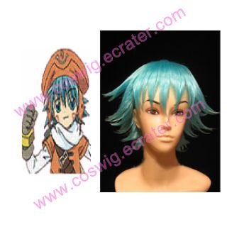 HackLegend of the Twilight Shugo Kunisaki Blue Halloween Cosplay wig