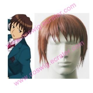 Haruhi Suzumiya Kyon Halloween Cosplay wig