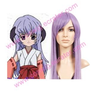 Higurashi no Naku Koro ni Hanyu Furude Halloween Cosplay wig