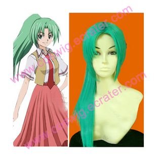 Higurashi no Naku Koro ni Mion Sonozaki Halloween Cosplay wig