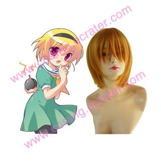 Higurashi no Naku Koro ni Satoko Hojo Halloween Cosplay wig