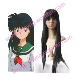 InuYasha Higurashi Kagome Halloween Cosplay wig
