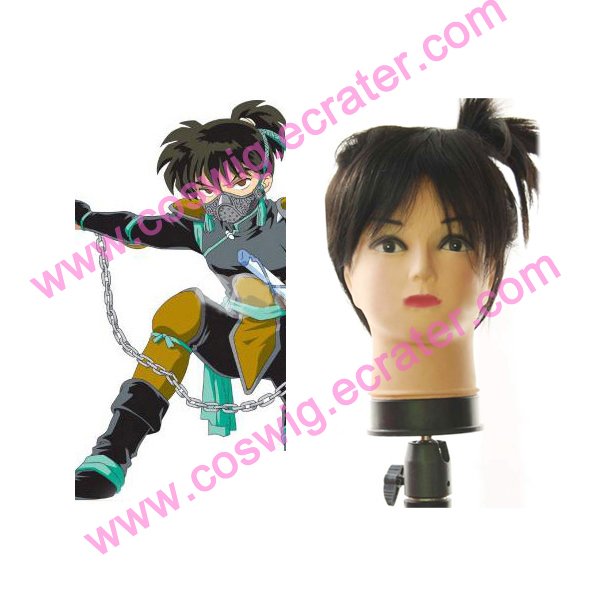 InuYasha Kohaku Fight Occasion Halloween Cosplay wig