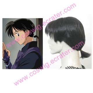 Inuyasha Miroku Halloween Cosplay wig