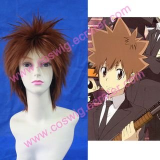 Reborn Sawada Tsunayoshi Cosplay Wig