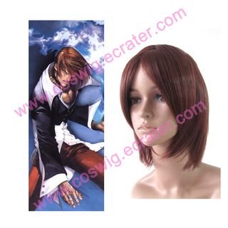 King of Fighter's Iori Yagami Halloween Cosplay Wig