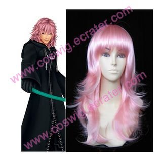 Kingdom Hearts II Organization XIII Marluxia Halloween Cosplay Wig