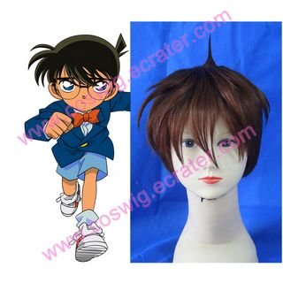 Detective Conan Conan Edogawa Halloween Cosplay Wig