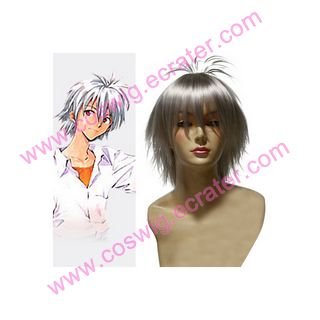 Neon Genesis Evangelion Kaworu Nagisa Halloween Cosplay Wig