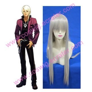 Phoenix Wright Ace Attorney Klavier Gavin Halloween Cosplay Wig
