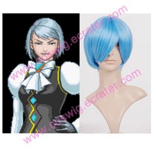 Phoenix Wright Von Karma Halloween Cosplay Wig