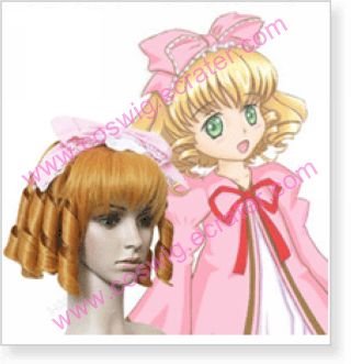Rozen Maiden Hinaichigo Strawberry Doll Halloween Cosplay Wig