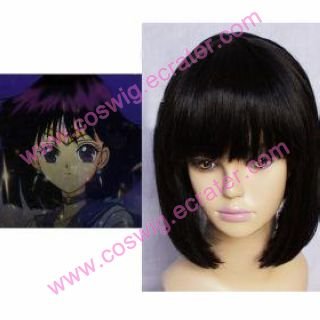 Sailor Moon Sailor Saturn Hotaru Tomoe Halloween Cosplay Wig