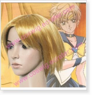 Sailor Moon Sailor Uranus Amara Halloween Cosplay Wig