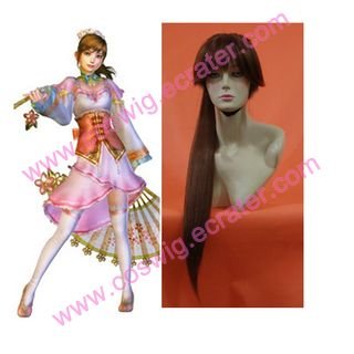Dynasty Warriors 4 Da Qiao Halloween Cosplay Wig