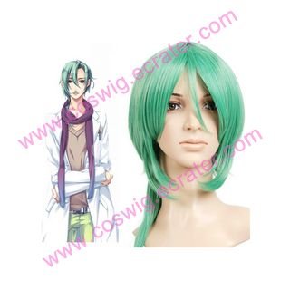 Green 60cm StarryâSky-Hoshizuki KotarÅ Nylon Halloween Cosplay Wig