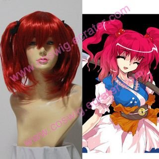 Touhou Project Onozuka Komachi Halloween Cosplay Wig