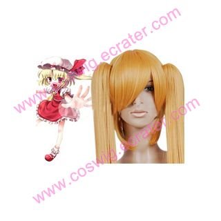 Touhou Project Flandre Scarlet Nylon Halloween Cosplay Wig
