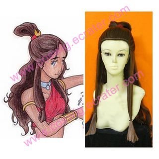 Avatar Cosplay The last Airbender Katara Halloween Cosplay Wig