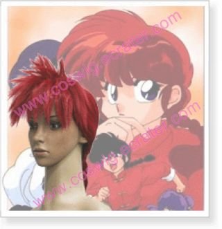 Ranma 12 Girl Part Saotome Halloween Cosplay Wig