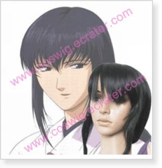 Rurouni Kenshin Yukishiro Tomoe Halloween Cosplay Wig