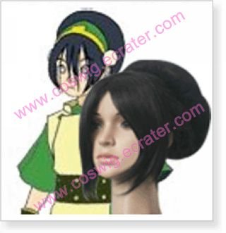 Avatar The Last AirBender Toph Halloween Cosplay Wig
