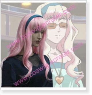 Macross Frontier Sheryl Nome Halloween Cosplay Wig
