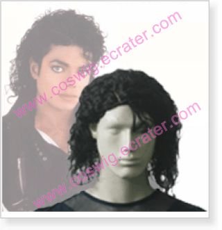 Michael Jackson Halloween Cosplay Wig