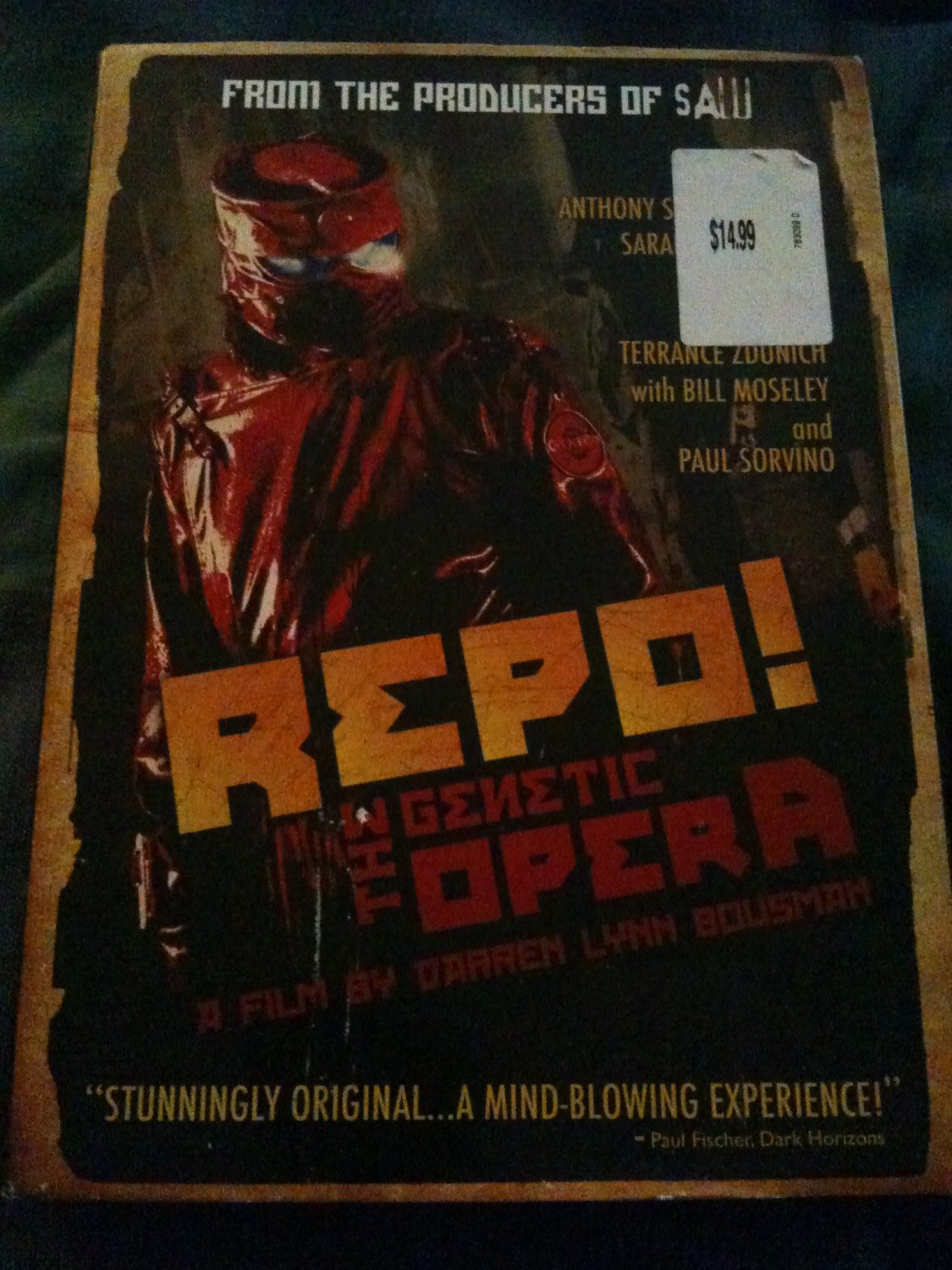 BRAND NEW REPO the Genetic Opera Sealed DVD