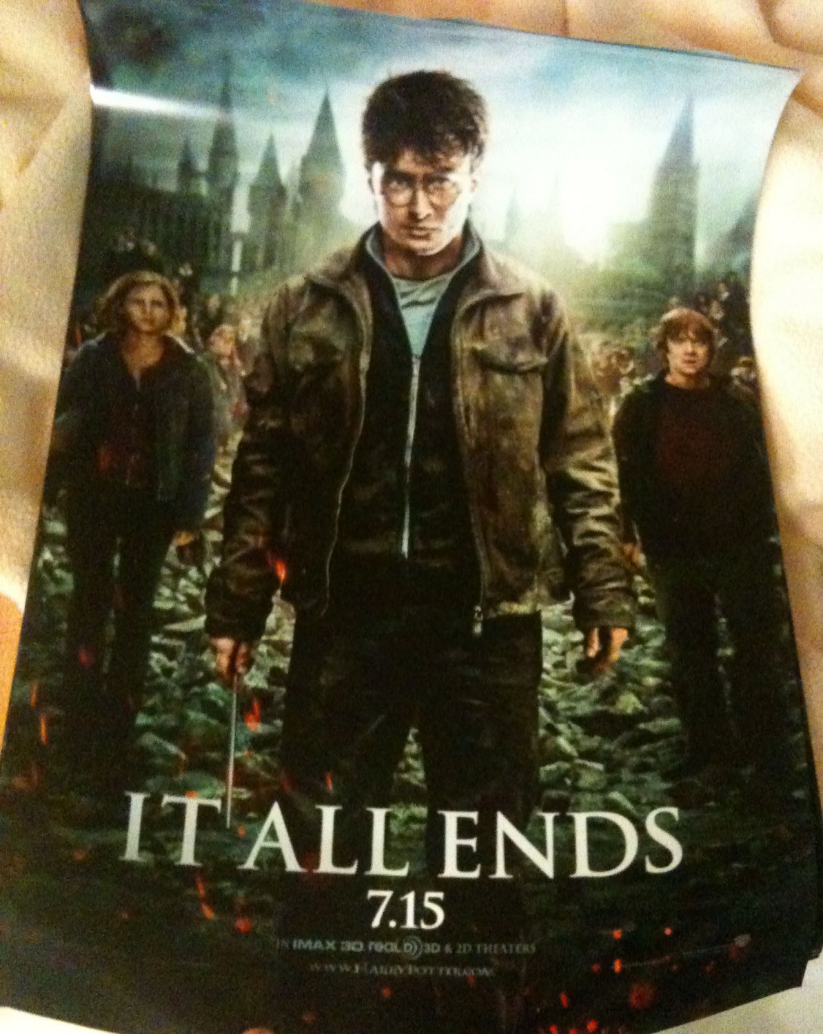 Harry Potter and the Deathly Hallows Part 2 mini poster