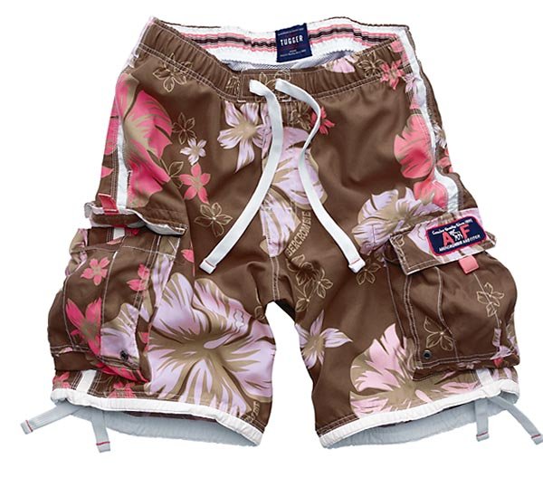 Bushnell Falls Floral Tugger Brown
